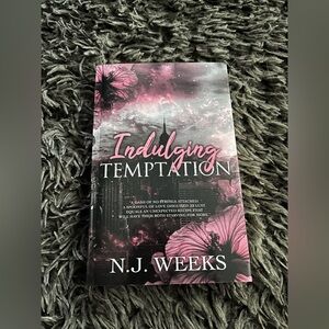 Indulging Temptation by N.J. Weeks - Signed Paperback Book w/ Art Prints